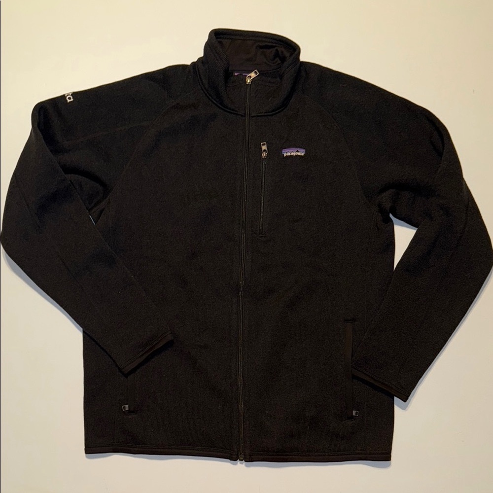 Patagonia Black Full-Zip Fleece Jacket